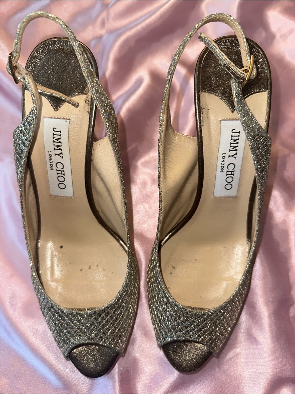 Jimmy Choo Nova Slingback High Heel Size 39